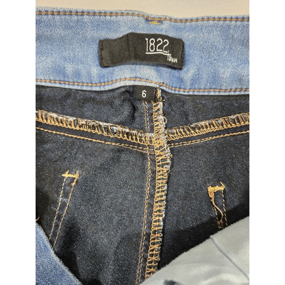1822 Denim Wide Leg Women's Jeans Size 6 - Picture 6 of 10